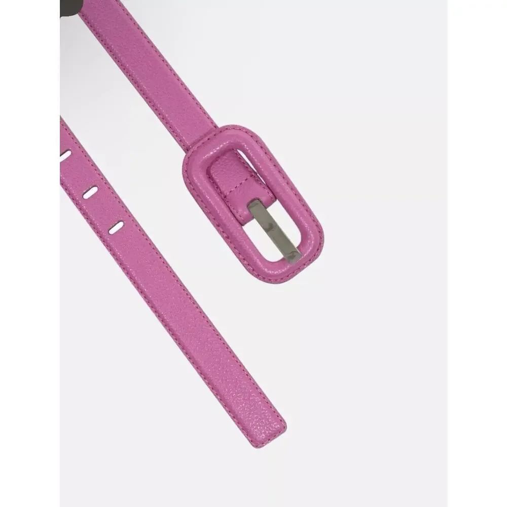 Veronica Beard x Gavazzeni Lavanda Belt Willer Rosa Fucsia Leather NEW $130 XS - Picture 1 of 5